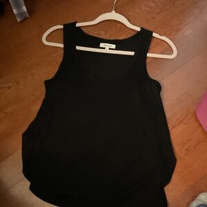 Madewell Black Tank Top
